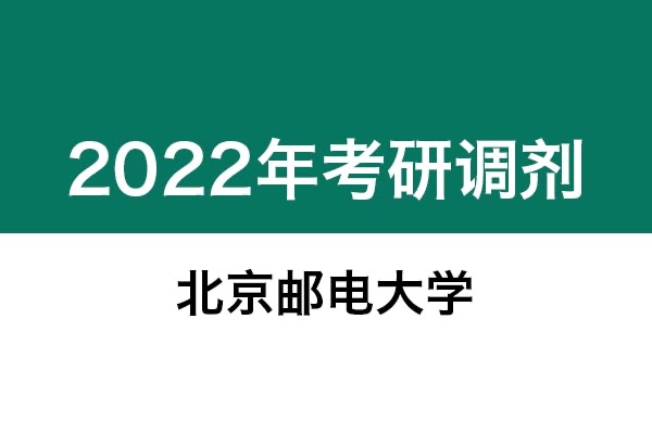 北京郵電大學2022年考研調劑信息：藝術設計135108（專碩、非全日制）